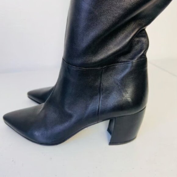 PRADA Authentic Buttery Soft Calf High Leather Boots 38 - Picture 4 of 8